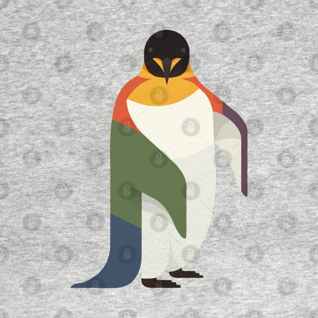 Emperor Penguin by theprintedsparrow